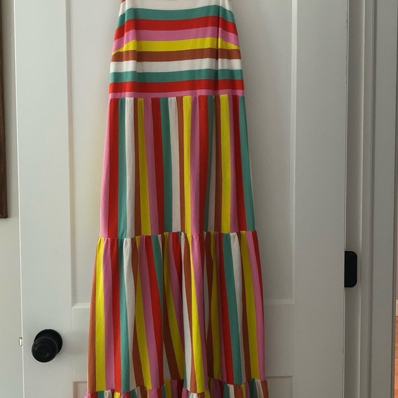 J. Crew Dresses & Skirts - j crew stripe maxi dress ❤️